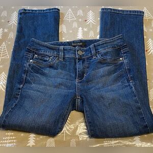 White House/Black Market Cropped Jeans, size 00. (J58)